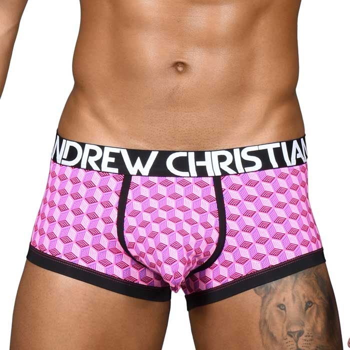 (アンドリュークリスチャン）ANDREW CHRISTIAN Ace Boxer w Almost Naked XS,S,M,L,XL