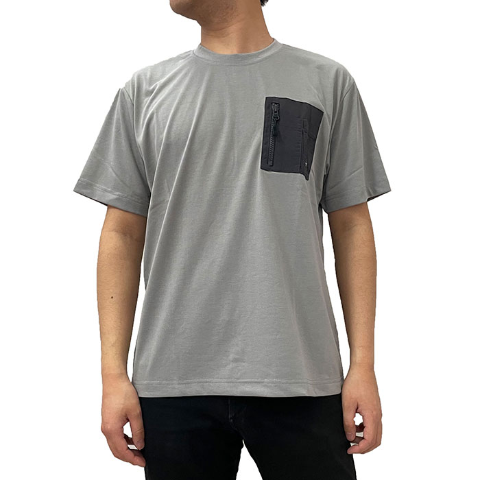 ロゴスパーク LOGOS park メンズTシャツ 半袖Tシャツ 吸水速乾 夏 キャンプ フェス アウトドア BBQ メンズ ポケット付きTシャツ 送料無料 M,L,LL croota-10006127 CROOTA SHOP HAMAFU INC. サンプル画像2