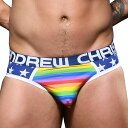 (アンドリュークリスチャン）ANDREW CHRISTIAN Pride Brief w/ Almost Naked XS,S,M,L,XL　/12時まで　あす楽対応（土日祝祭日を除く）