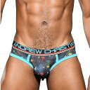 メンズセクシーアンダーウェア アンドリュークリスチャン 送料無料 ANDREW CHRISTIAN Springs Mesh Brief w Almost Na...