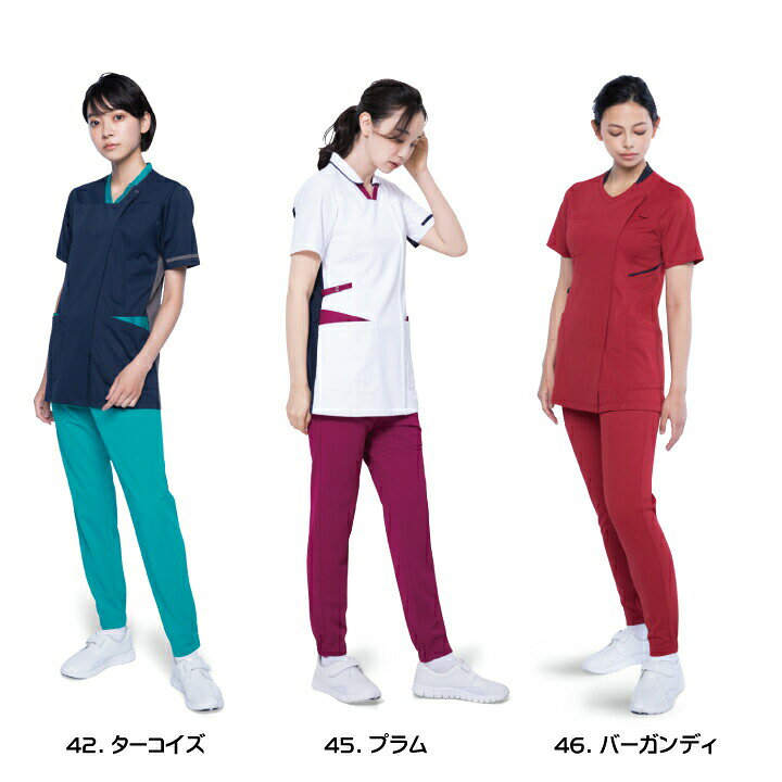 スクラブパンツ ジョガーパンツ 856 男女兼用 カゼン KAZEN パンツ ジョガー メン...