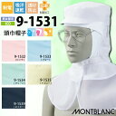 【メール便送料無料】 住商モンブラン 頭巾帽子 9-1531 9-1532 9-1533 9-1534 9-1535 9-1539 衛生帽子 衛生キャップ 飲食 給食 食品衛生 食品加工 調理 厨房 白 吸汗 速乾 頭巾 メッシュ キャップ ケープ付き メガネ差し マスク留め 制電 制菌 MONTBLANC 男女兼用