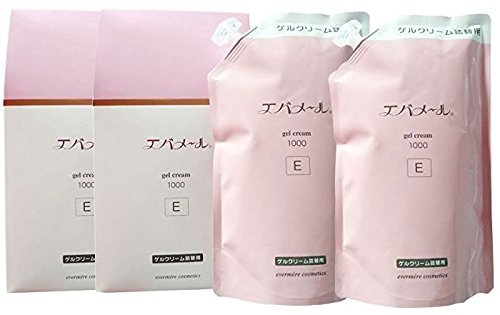 エバメール ゲルクリーム レフィル 1000g × 2個