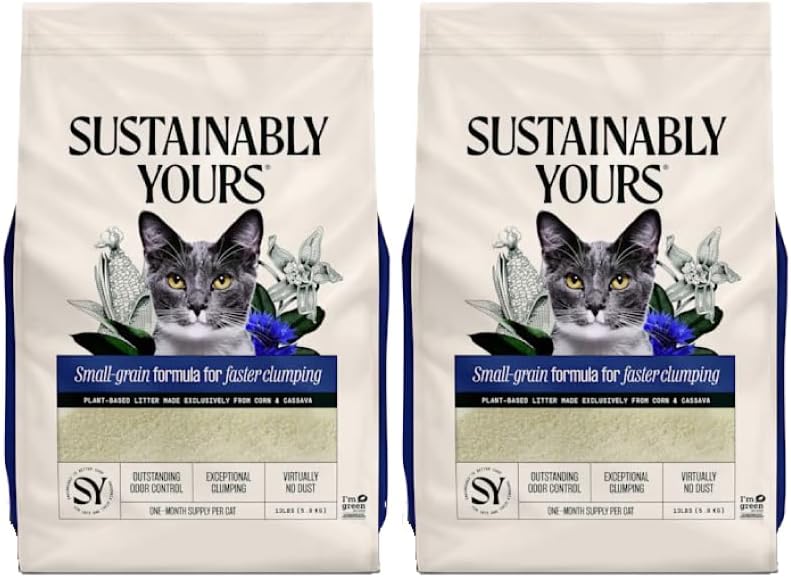 【OFT】 サスティナブリーユアーズ MULTI-CAT Plus 5.9kg×2個セット 固まる 無香料 無着色 天然素材 穀..