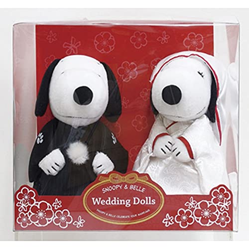 SNOOPY(スヌーピー) スヌーピー&ベル ウェディング 和風 ぬいぐるみ 182073