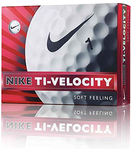 NIKEGOLF(ナイキゴルフ) ゴルフボール TI-VELOCITY GL0612-101 1ダース(12個入り) ホワイト