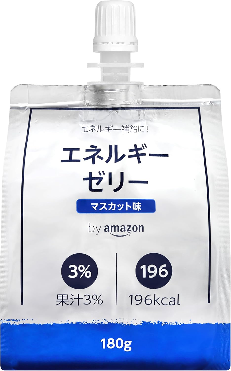 乐天商城 - [Amazonブランド] Happy Belly エネルギーゼリー マスカット味 180g×30個