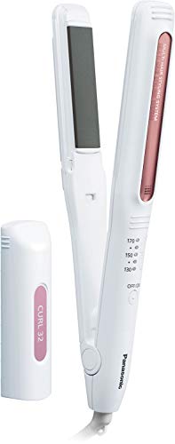 パナソニック ヘアアイロン カール ストレート 2way 海外対応 32mm 白 EH-HV30-W