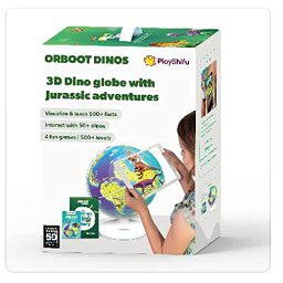 プレイシーフー オーブート 地球儀 恐竜おもちゃ モササウルス 男の子 女の子 ギフト 「AR地球儀」PlayShifu Orboot Dinos（恐竜） 白亜紀 先史時代