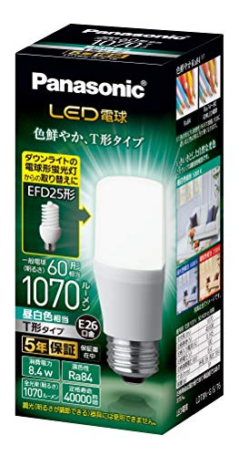 ѥʥ˥å LEDŵ ľ26mm ŵ60W (8.4W) ŵ塦T ̩Ĵб LDT8NGST6