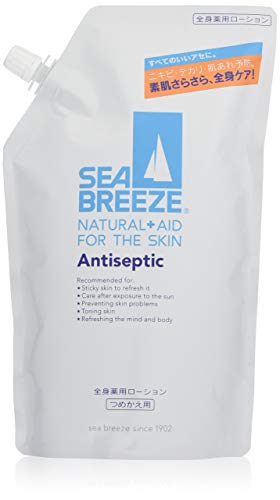【まとめ買い】シーブリーズ アンティセプティック 全身薬用ローション 詰替用 700ml　×4個(4.0)