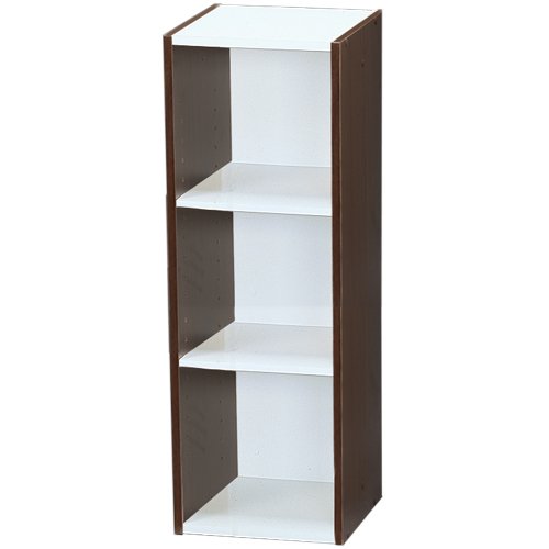 アイリスオーヤマ スペースユニット オフホワイト/ウォールナットブラウン UB-9035