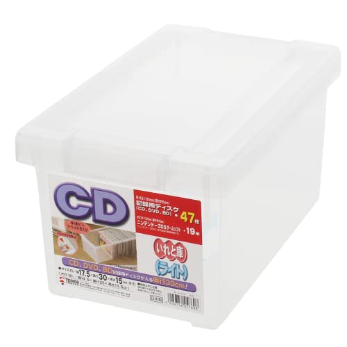 ケース販売・CDライト CDライト ・・Color:CDライトStyle:ケース販売・本体サイズ:約15×17.5×30cm(1個あたり)・素材・材質:(本体)ポリプロピレン、(仕切板)スチロール樹脂・原産国:日本国・収納の目安:CDが約2...