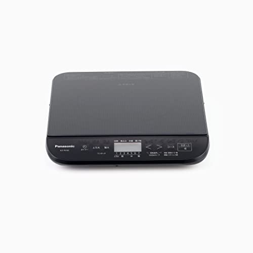 パナソニック IHクッキングヒーター IHコンロ 1400W 日本製 卓上 7段階火力調整 静音設計 ブラック KZ-PH34-K