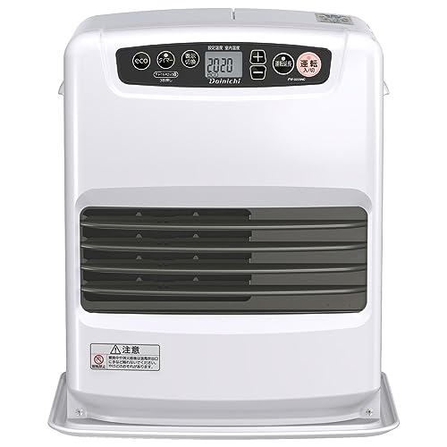 ダイニチ (Dainichi) 石油ファンヒーター (木造9畳まで/コンクリート12畳まで) NCタイプ ム-ンホワイト FW-3223NC-W