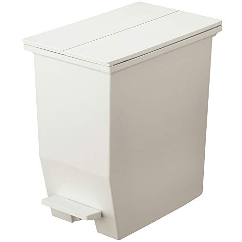 リス ゴミ箱 ペダル式 棚下 両開き ソロウ ペダルオープン ツイン 20L ホワイト 抗菌 防汚 加工 日本製..