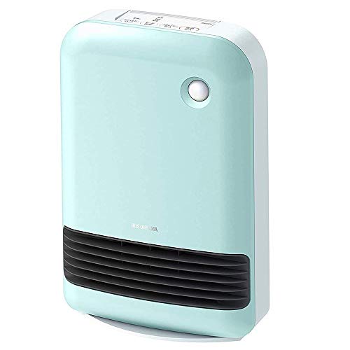 アイリスオーヤマ ヒーター セラミックファンヒーター 人感センサー付き 節電 省エネ 大風量 1200W 2段..