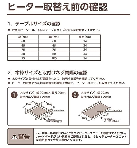 メトロ電気工業 こたつ ヒーター 取替えヒーター U字型石英管ヒーター MS-303H(KB) [3]