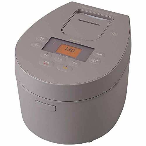 アイリスオーヤマ IH炊飯器 5.5合 IH式 デザインタイプ 50銘柄炊き分け機能 極厚火釜 ヘルシーメニュー 低温調理機能 パン ケーキ機能
