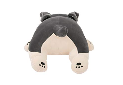 りぶはあと 抱き枕 プレミアムねむねむアニマルズ シュナウザー犬のジョイ Lサイズ(全長約73cm) ふわふわ もちもち ぬいぐるみ だきまくら