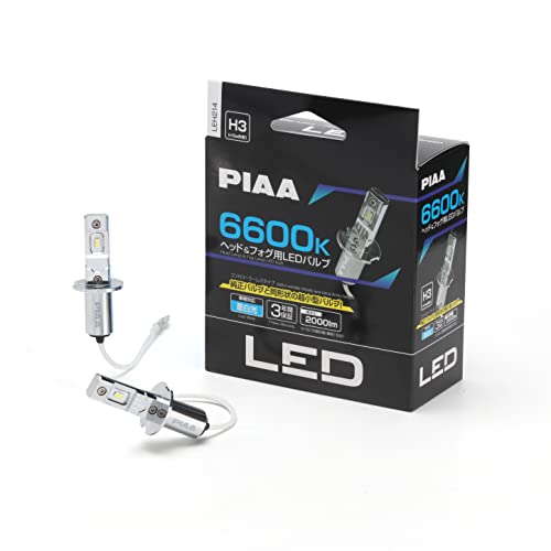 PIAA ヘッドライト/フォグランプ用 LED 6600K 〈コントローラーレスタイプ-スタンダードシリーズ〉 12V 10W 2000