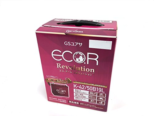 GSユアサ ER K-42 / 50B19L ECO.R Revolution 国産車バッテリー アイドリングストップ車対応 GS YUASA