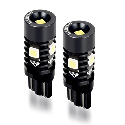 【 】 M's Basic by IPF ポジションランプ LED 車用 T10 450lm 6500K ホワイト 12V用 2本入 車検対応