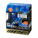 IPF ヘッドライト フォグランプ ハロゲン 車用 H4 6100K 濃蒼白 12V用 2本入 車検対応 ロービームが明るい 新型フィラメントで