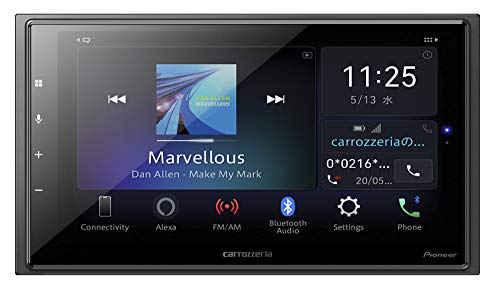 Pioneer パイオニア ディスプレイオーディオ DMH-SZ700 6.8インチ 2DIN Amazon Alexa搭載 AppleCarP