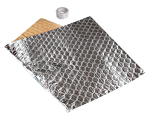 【】エーモン(amon) 静音計画 エンジンルーム静音シート 約720×1200mm 厚さ約4mm 4816 シルバー