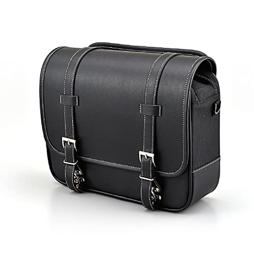 ヘンリービギンズ(Henly Begins) デイトナ バイク用 サイドバッグ 12L ブラック サドルバッグ DHS-2 96907