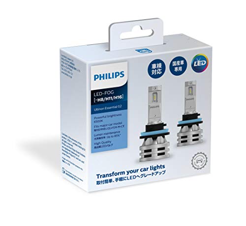 tBbvX ԗpou&Cg LED tHOv H8 H11 H16 6500K AeBmGbZV PHILIPS Ult