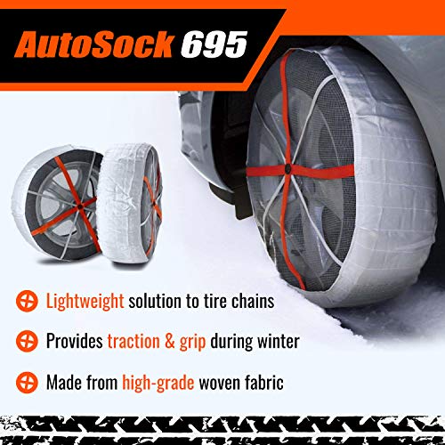 AutoSock(オートソック) 「布製タイヤすべり止め」 チェーン規制適合 オートソックハイパフォーマンス 正規品 ASK695 2