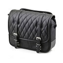 ヘンリービギンズ(Henly Begins) デイトナ バイク用 サイドバッグ 12L ブラック ダイヤパターン サドルバッグ DHS-21 2