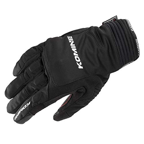 コミネ(KOMINE) バイク用 ウインターグローブ-カルタゴ ブラック 2XL GK-801 1010 秋冬春向け 防水 防寒 プロテクター