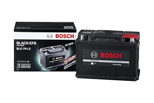 BOSCH (ボッシュ) 国産車・車バッテリー BLACK-EFB BLE-70-L3 LN3