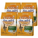 オールウェル(AllWell)キャットフード ドライ 健康免疫サポート フィッシュ味 吐き戻し軽減 9.6kg(2.4kg×4個) 国産 ユニチ