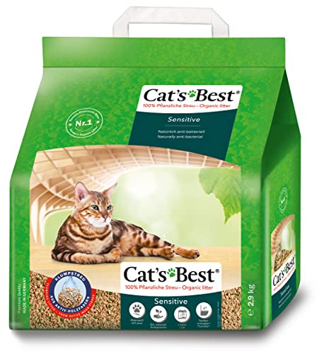 Cat's Best キャッツベスト センシティブ 8L × 4袋 猫砂 8L×4袋 (ケース販売)