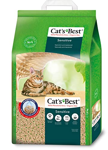 Cat's Best キャッツベスト センシティブ 20L × 2袋 猫砂 20L×2袋 (ケース販売)