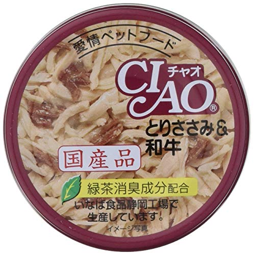 CIAO (チャオ) とりささみ&和牛 85g 24個セット