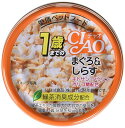 CIAO (チャオ) 1歳までの子ねこ用 まぐろ&しらす 75g 24個セット