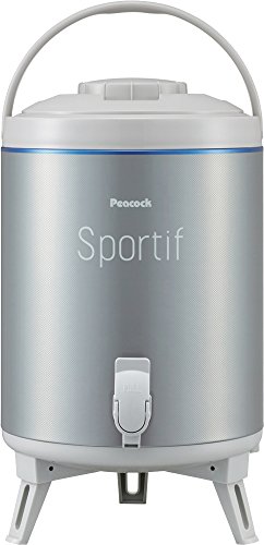 ピーコック 日本製 キーパー ジャグ 広口タイプ 保温 保冷 シルバー 9.5L INC-100 SL