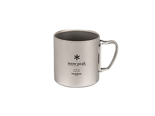 450ml・マルチ 450ml MG-153・・Style:450ml・容量（単位）:45ml・重さ（単位）:14g・パッケージ重量: 0.11 kg・素材: チタンチタン製のダブルウォールのマグカップ。二重構造はシングルウォールに比べて氷が溶けにくく、結露しにくいため、冷たい飲み物にもぴったり。保温性も高く、温かい飲み物にもおすすめです。熱い飲み物を入れてもカップの淵が熱くならないので安心。