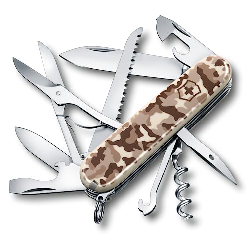 VICTORINOX(ビクトリノックス) ハントマン デザートカモフラージュ ナイフ 防災グッズ 【国内正規品】 1.3713.941 ミディア