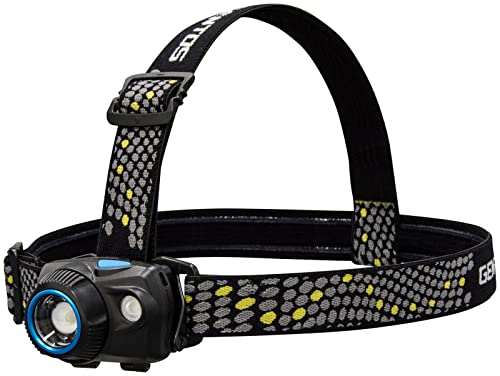 580ルーメン/WS-243HD・ブラック WS-243HD・・Style:580ルーメン/WS-243HD・サイズ:約幅66.8×奥行42.8×高さ45.5mm・本体重量:約118g(電池含む)・セット内容・付属品:本体、ヘッドバンド、テスト用電池(単4形電池×3本)・明るさ:High/580ルーメン、Mid/260ルーメン、Eco/35ルーメン、サブ赤色LED/10ルーメン・使用電池:単4形電池×3本または、専用充電池(別売り)サブ赤色LED搭載、ハイブリッドモデル 【フォーカスコントロール】 ベゼルを回すことでスポットビームからワイドビームまで無段階に調節可能 【インスタントオフスイッチ】 点灯後、一定時間経過後にスイッチを押すとどのモードからでも1回の操作で消灯できる 【赤色サブLED】 暗い場所で手元を照らすなど、メインLEDでは明るすぎる際に便利 大型ベゼル採用で簡単照射角調整 乾電池/(別売り)専用充電池兼用 60度可動式ヘッド フロントバッテリータイプ