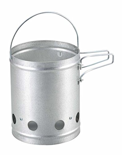 キャプテンスタッグ(CAPTAIN STAG) バーベキュー用 火消しつぼ 火起し器 セット UG-3245 3