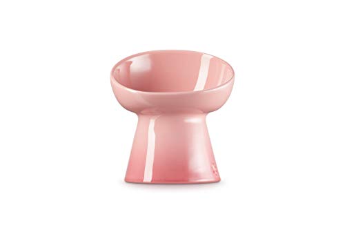 ル・クルーゼ(Le Creuset) ハイスタンド・ペットボール ディープ ナチュラルピンク 犬 猫