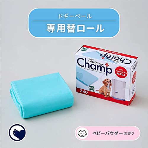 クロスワン 楽天市場店の【OFT】 ドギーペール カートリッジ 替えロール 6箱セット （1個入り×6箱） 犬 猫 トイレ ゴミ箱 収納 消臭 猫砂 ペットシーツ トイ｜アングル2