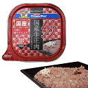 ・ 100g×24個 ・国産牛にこだわった、贅沢なおいしさ。牛肉本来の濃厚な旨味と香りが自慢です。・ふっくら炊き上げたやわらかなお米に、風味豊かでビタミンや食物繊維を豊富に含む、もちきび、もち粟、丸麦、ひえ、アマランサスを加えました。・国産牛肉のおいしさを、より引き立てる牛だしベースの「こく旨仕立て」。素材の味わいを邪魔せずに、牛肉の深みや豊かなコクが味わえます。・低脂肪高たん白のササミ入り。・成分:粗たん白質5.0%以上、粗脂肪1.5%以上、粗繊維1.0%以下、粗灰分2.0%以下、水分90.0%以下商品紹介 ●国産牛正肉を使用。●牛肉本来の濃厚な旨味と香りが自慢です。●国産米とビタミン、ミネラル、食物繊維が豊富な5種類の雑穀入り(もちきび、もち粟、丸麦、ひえ、アマランサス)。●雑穀特有の香ばしい香りや甘みも魅力です。●国産牛肉のおいしさを、より引き立てる牛だしベースの「こく旨仕立て」。低脂肪高たん白のササミ入り。 使用上の注意 ●用途を守る。●幼児や子供、ペットの触れない場所で保存する。●2カ月未満の幼犬には与えない。●開封後は冷蔵。賞味期限に関わらず早めに与える。●賞味期限は側面に記載。 原材料・成分 肉類(国産牛正肉、ビーフエキス、鶏肉、鶏ササミ)、穀類(白米、もちきび、もち粟、丸麦、ひえ、アマランサス)、増粘多糖類、ミネラル類(カリウム) 使用方法 与え方/1日2個を目安に、総合栄養食と一緒に与えてください。 ご注意（免責）必ずお読みください 色・形・質感等にバラつきがありますが、品質には問題ありません。