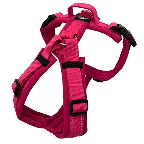 ・pink S ZERO-H-PKPK-S・・Size:SColor:pink・Inventive and high-quality Japanese harness with many unique features.令和元年に発売開始、その名もゼロハーネス。 首や気管に負担がかかりにくく、体に当たる部分はクッション性が高く、ハンドル付き。 ゼロハーネスは、Y型タイプとなり首や気管に負担がかかりにくい形状。 首回りも胴回りも調整ができるので愛犬にジャストフィットすることができる。 さらに体に当たる部分はクッション性が高いネオプレーン素材を採用しているので負担がかかりにくい＋優しいフィット感を実現。 そして、両サイドバックルタイプなので足を上げることなく直用できるのも大きなポイント。 さらにさらに、XSサイズからは便利なハンドルが付いている。(一番小さいサイズのXXSはハンドルなし) バックルは安全性が高いものを採用しており、ハンドル部分の持ち手もクッション性がある。